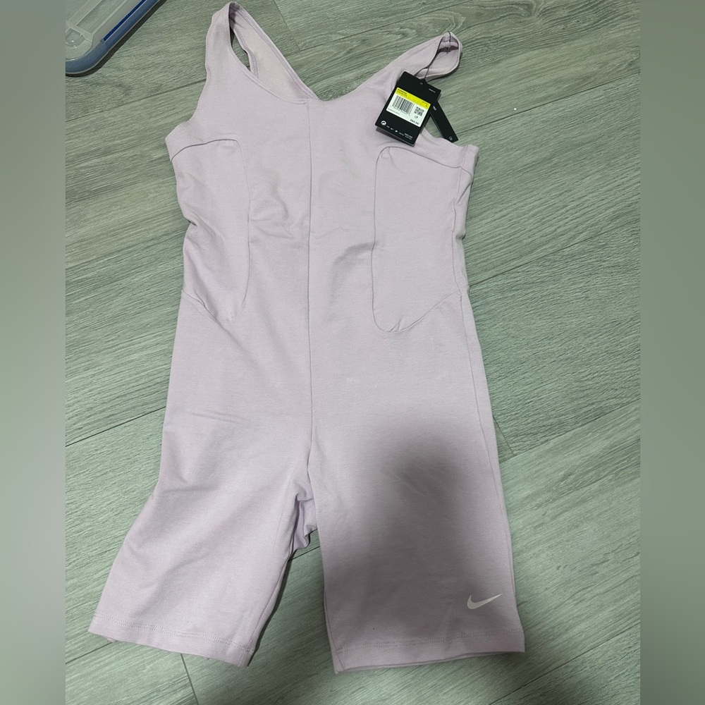 Brand new lilac Nike workout romper